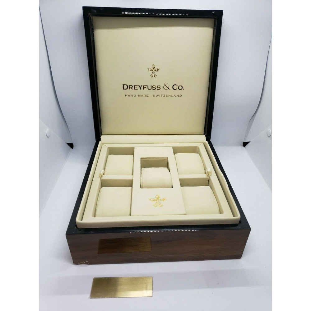 Dreyfuss & Co Wood Display Watch Box